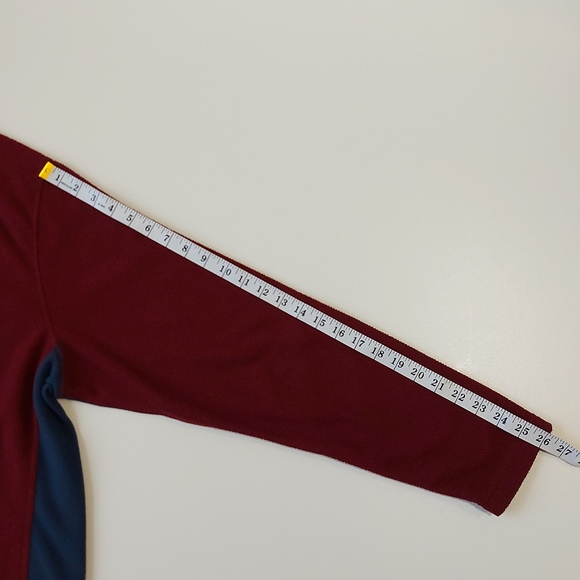 Lands' End Sweater With Collar and Zipper - Picture 9 of 12